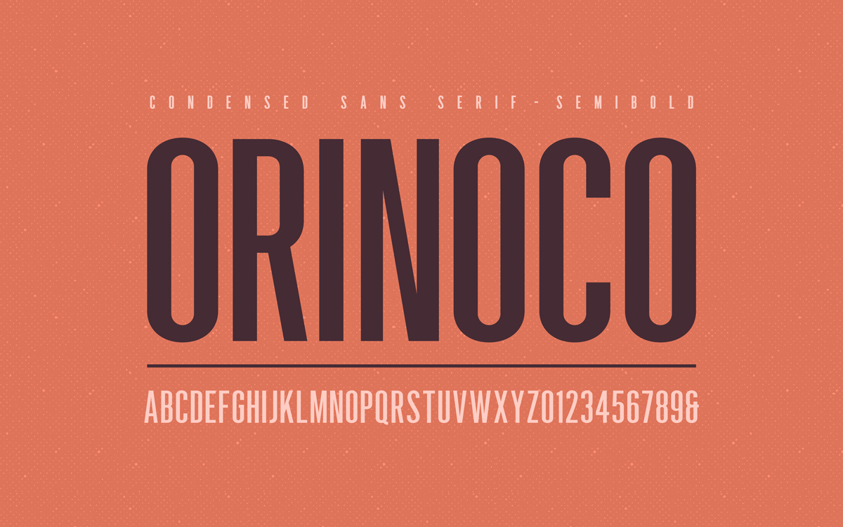 Serif and Sans Serif Typeface Designs