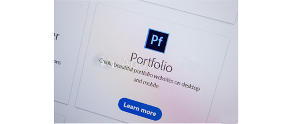 Adobe My Portfolio